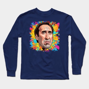 Nicholas The Cage Long Sleeve T-Shirt